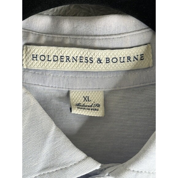 Holderness & Bourne Polo Shirt Mens Size XL Tailored Fit Golf Pima Preppy Casual - Picture 6 of 10